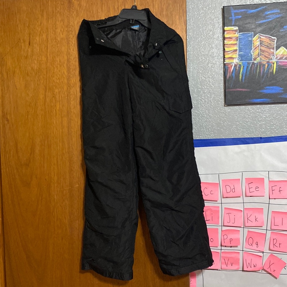 Boys ski pants.  They can be used by both sexes.